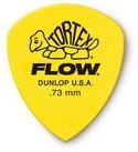 Dunlop Plektrum, 558P.73 Flow Standard Picks 0,73 mm - Plektren Set