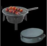 HOOZ Holzkohlegrill f&uuml;r Camping und Outdoor portabler klappbarer Grill mit...