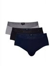 JOOP! Slip Everyday (3er Pack) ohne Eingriff, mit elastischem Logobund