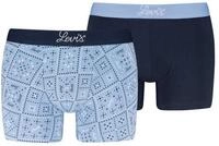 Levi's&reg; Boxershorts LEVIS MEN BANDANA AOP BOXER BRIEF 2P (2er Pack)