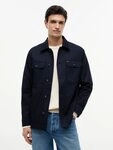 Tommy Hilfiger Hemdjacke COTTON BLEND SHIRT JACKET aus Baumwoll-Mix, Regular Fit