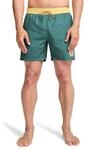 Boardshorts BILLABONG "Dbah Panel Layback", Herren, Gr. L, gr&uuml;n (sea gr&uuml;n),