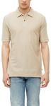 Poloshirt S.OLIVER, Herren, Gr. S, beige, Piqu&eacute;, Obermaterial: 60% Baumwolle, 40%