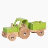 goki Spielzeug-Traktor Traktor mit Anh&auml;nger-Goki, (Packung, 3-tlg., set),