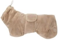 PAIKKA Hundebademantel Bademantel "Drying Coat taupe