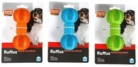 Flamingo Kauspielzeug Hundespielzeug Boomer Dental Hantel
