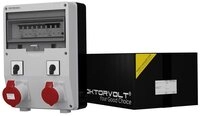 Doktorvolt Stromverteiler TD-S/FI 1x32A 1x16A 2 x Nockenschalter Doktorvolt&reg;...
