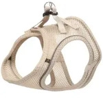 Flamingo Geschirr Katzen Geschirr Step & Go Berta beige beige Gr&ouml;&szlig;e: M Halsumfang: