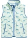 Playshoes Strickfleecejacke Fleece-Weste Pferde