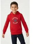 Converse Kapuzensweatshirt f&uuml;r Kinder f&uuml;r Kinder rot 104 (3-4Y)