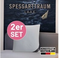 SPESSARTTRAUM 3-Kammer-Kopfkissen Laax Sparset, Kissen 40x80, 80x80xm & weitere