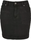 URBAN CLASSICS Jerseyrock Urban Classics Damen Ladies Organic Stretch Denim Mini