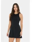ATHLECIA Sommerkleid Clancy atmungsaktiv schwarz 34