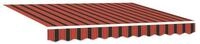 vidaXL Markise Ausziehbare Markise Orange und Braun 300 x 250 cm (1-St)