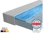 Gelschaummatratze 7-Zonen Gel-Matratze, Komfortschaummatratze mit Memory Foam,