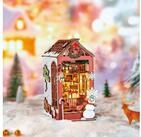 Robotime 3D-Puzzle Robotime Christmas Indoor Scene Book Nook, 206 Puzzleteile