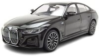 Minichamps Modellauto BMW I4 M50 2023 schwarz metallic, Ma&szlig;stab 1:43