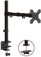 vidaXL TV-Wandhalterung NA Monitorhalterung Schwarz Stahl VESA 75100 mm