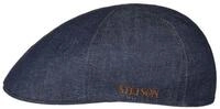 Stetson Flat Cap (1-St) Schirmm&uuml;tze mit Schirm, Made in the EU
