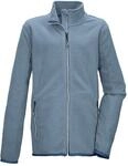 Fleecejacke KILLTEC "KOS 162 BYS FLC JCKT", Jungen, Gr. 152, blau (hellblau),