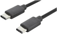Digitus Digitus USB-Kabel USB 2.0 USB-C&reg; Stecker, USB-C&reg; Stecker 1.00 m Schwa