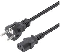 MANHATTAN Strom Anschlusskabel [1x Kaltger&auml;te-Stecker C13 - 1x Computer-Kabel