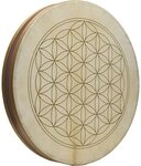 Meinl Sonic Energy Handtrommel WD20FOL 20" Flower of Life Wave Drum,Zwei...