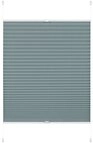 Doppelrollo Gardinia, Ef plissee greta 70x130 blau, 70 x 130 cm, GARDINIA