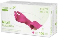 Medi-Inn Nitril-Handschuhe Nitril Magenta Einmalhandschuhe puderfrei AQL: 1.5