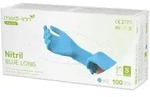 Medi-Inn Nitril-Handschuhe Nitril blue long Einmalhandschuhe puderfrei AQL: 1.5...