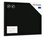 ALLboards Tafel ALLboards Kreidetafel Holzrahmen Schreibtafel Wandtafel 120 cm...