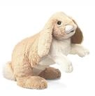 Folkmanis Handpuppen Handpuppe Folkmanis Kuscheliges H&auml;schen