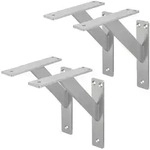 ML-DESIGN Wandregalhalter Regalhalterung aus Aluminium, Wandregal, Regaltr&auml;ger...