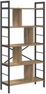 vidaXL B&uuml;cherregal B&uuml;cherregal Artisan-Eiche 75 x 30 x 156 cm Holzwerkstoff, 1-tlg.