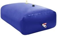 vidaXL Bew&auml;sserungssystem Wassertank mit Wasserhahn Faltbar 5000 L PVC, (1-tlg)