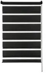 Doppelrollo Gardinia, Easyfix doppelrol schw 90x220, 90 x 220 cm, GARDINIA