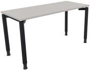 Soennecken Schreibtisch Schreibtisch Vierfu&szlig; Rundrohr B1400xT600xH680-820