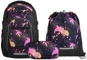 coocazoo Schulranzen Schulrucksack-Set MATE Colour Drift 3-teilig (3-teilig),
