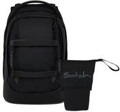 Satch Schulranzen Schulrucksack-Set PACK Blackjack 2-teilig (2-teilig), ergonomisch,