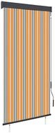 Rollo Au&szlig;enrollo 100 x 250 cm Gelb und Blau, vidaXL