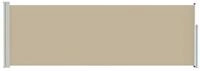 vidaXL Seitenmarkise Ausziehbares Seitenmarkise Beige 300 x 100 cm Polyester...