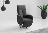 sit&more TV-Sessel Juma, inkl. Drehfunktion & Kopfteilverstellung, H&ouml;he Armlehne 64