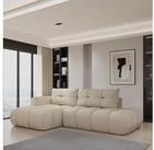 Masseno Ecksofa FLUMA mit Schlaffunktion L-Form, Sofa mit Bettkasten