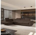 Masseno Ecksofa VICENTE mit Schlaffunktion L-Form, Sofa mit Bettkasten