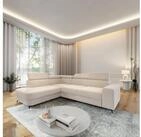 Masseno Ecksofa ALVORO mit Schlaffunktion L-Form, Sofa mit Bettkasten
