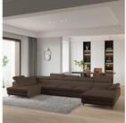 Masseno Ecksofa MONTIVA mit Schlaffunktion U-Form, Sofa mit Bettkasten
