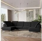 Masseno Ecksofa TERAMO mit Schlaffunktion U-Form, Sofa mit Bettkasten
