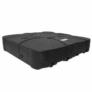 vidaXL Schirmhalter Basis f&uuml;r Freischwinger-Sonnenschirm Schwarz 86 x 86 x 19 cm, 1