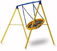 Zero Gravity Schaukelgestell stabile Kinderschaukel, bequeme Sitzfl&auml;che,