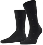 FALKE Socken Dot Socken aus weicher Baumwolle (1-Paar) aus weicher Baumwolle schwarz